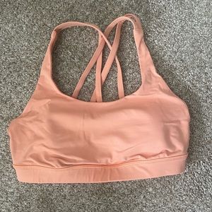 Lululemon Peach energy sports bra